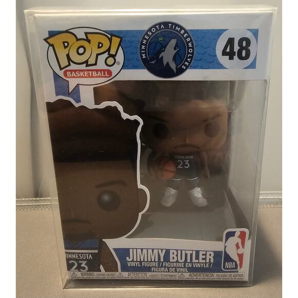 Jimmy Butler 2018 Funko Pop Vinyl #48 - Minnesota Timberwolves - NBA - NIB - Picture 1 of 6